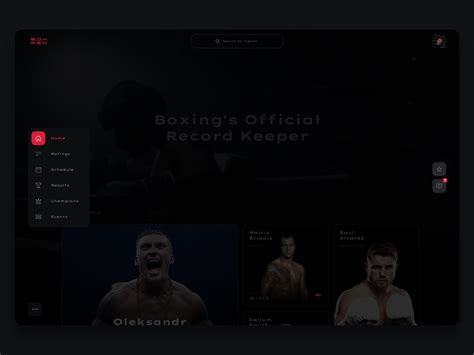 boxrec official site.